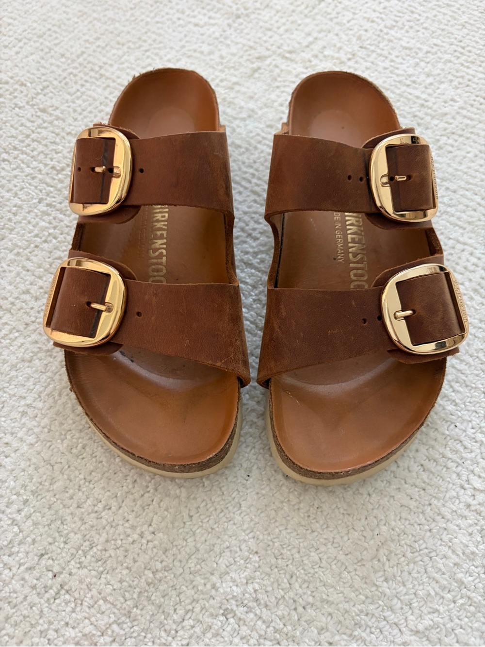 Birkenstock Two-Strap Big Buckle Sandals